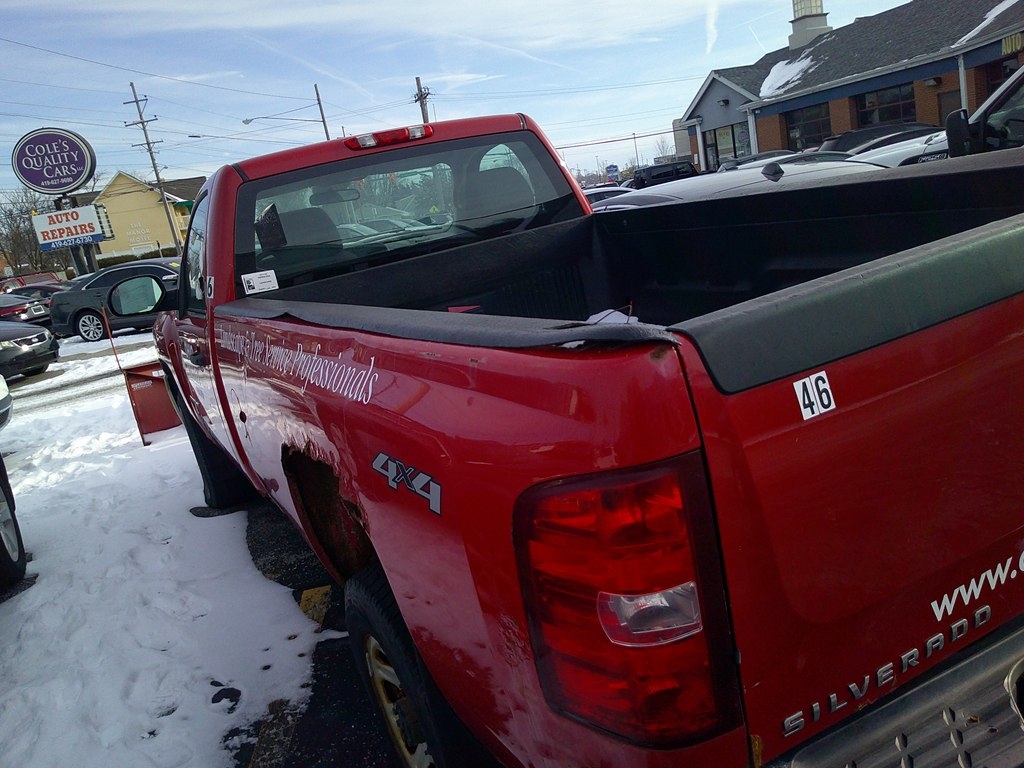 Chevrolet Silverado 3500HD 4WD Reg Cab 133.7" Work Truck 2013