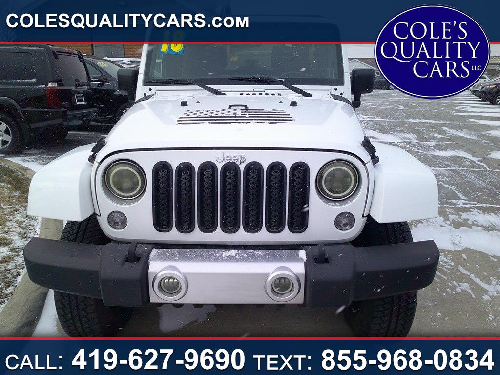 2018 Jeep Wrangler JK Unlimited Sahara 4x4