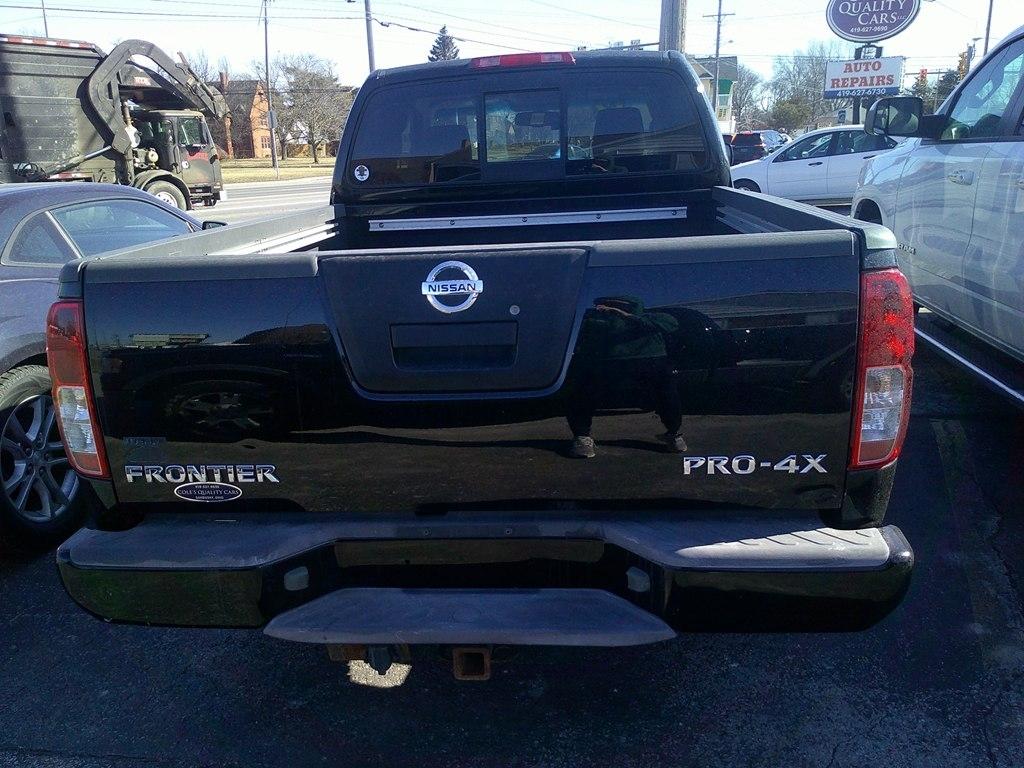 Nissan Frontier 4WD King Cab Auto PRO-4X 2012