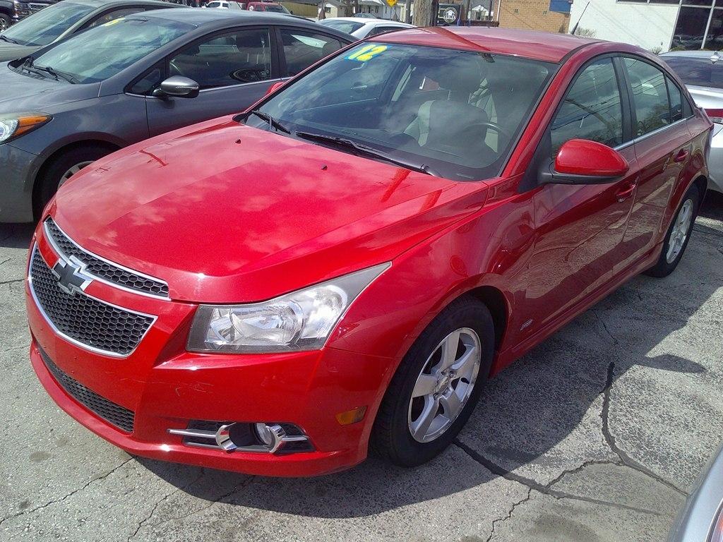 Chevrolet Cruze 4dr Sdn LT w/1LT 2012