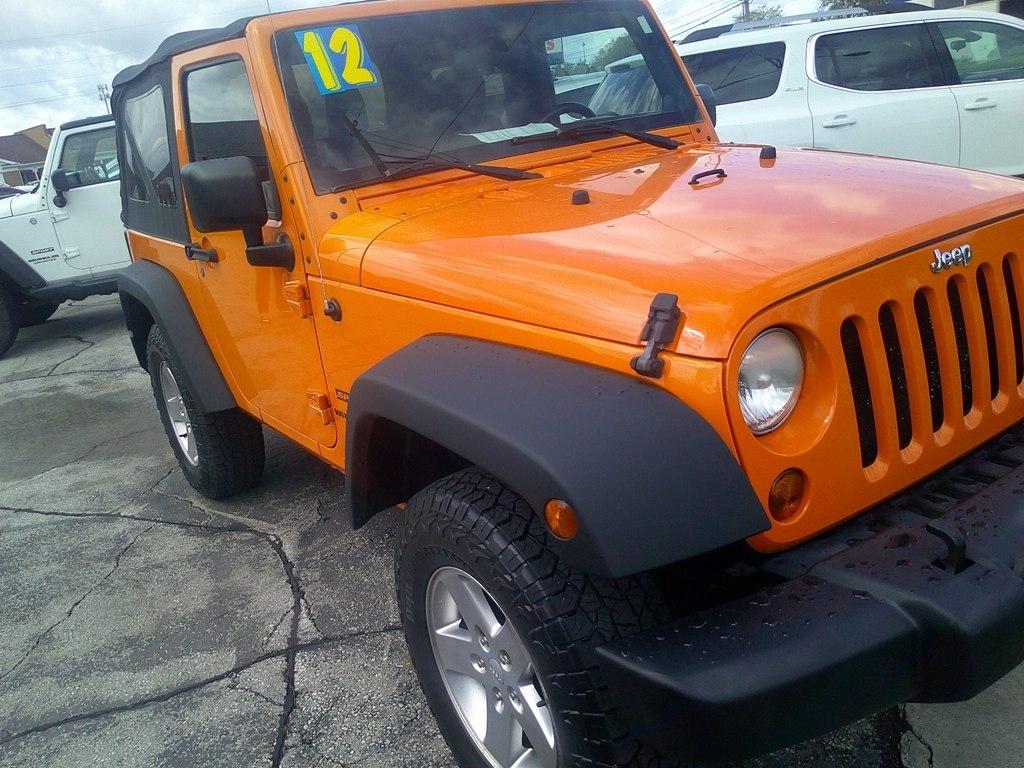 Jeep Wrangler 4WD 2dr Sport 2012
