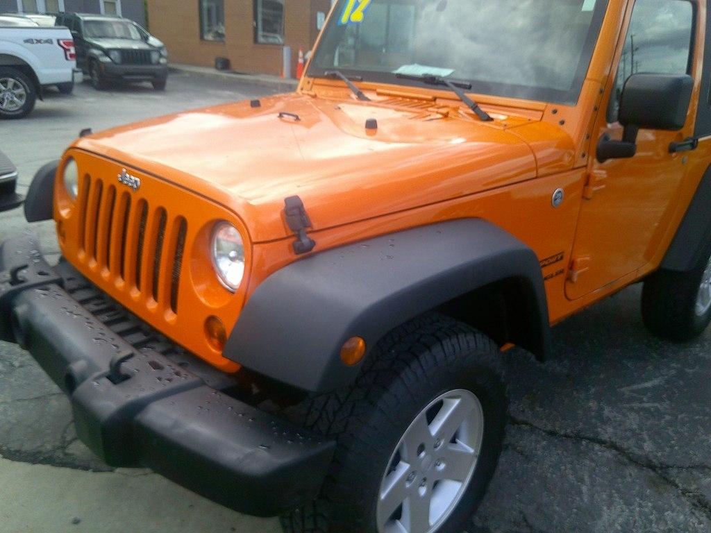 Jeep Wrangler 4WD 2dr Sport 2012
