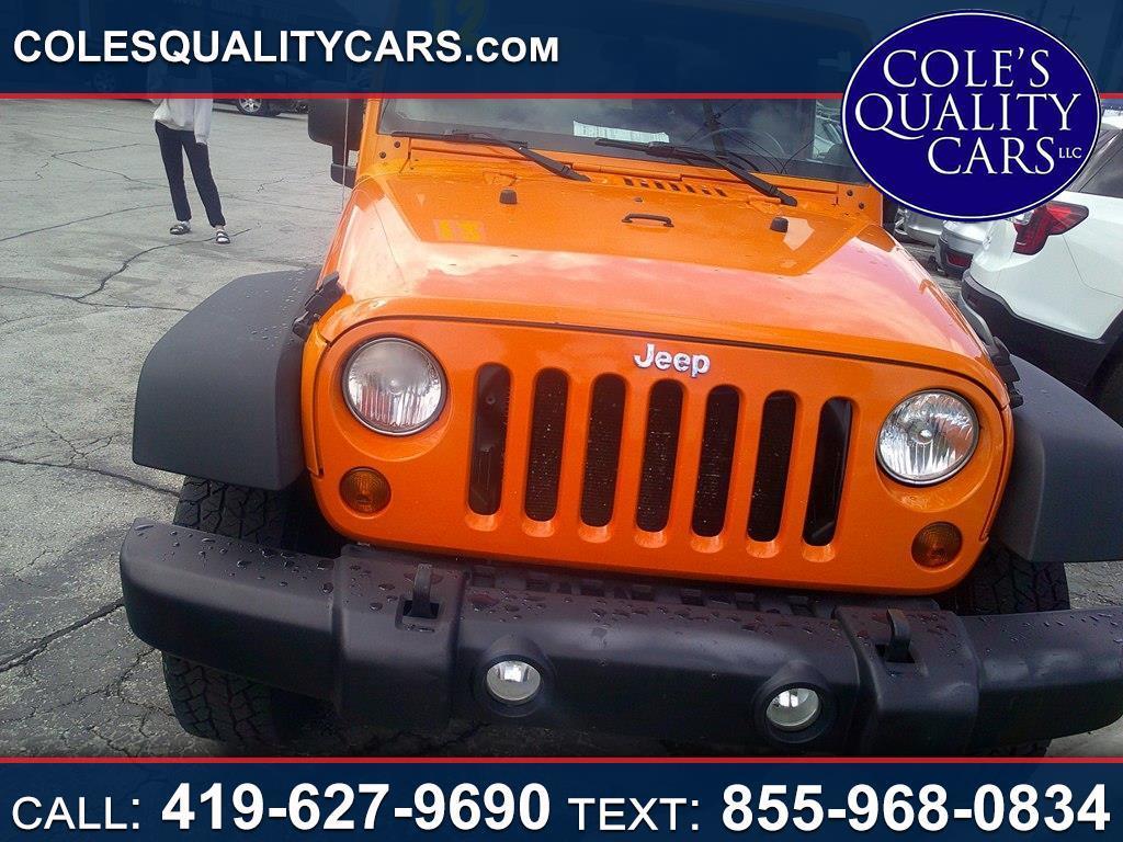 2012 Jeep Wrangler 4WD 2dr Sport