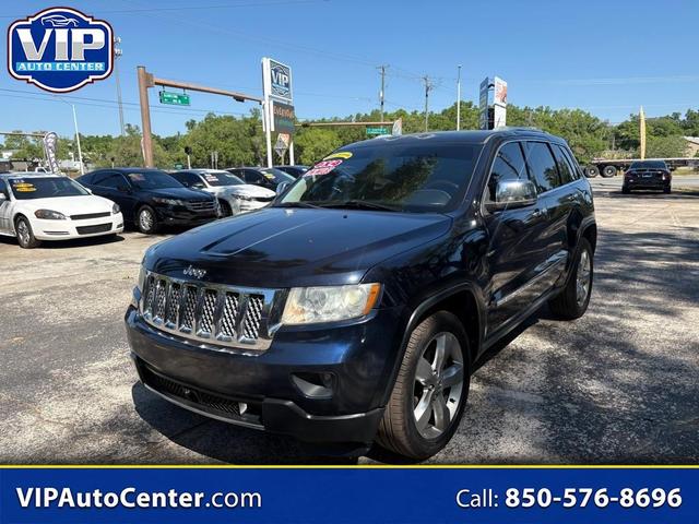 Blue 2011 Jeep Grand Cherokee Overland SUV / Crossover 4X2 Automatic