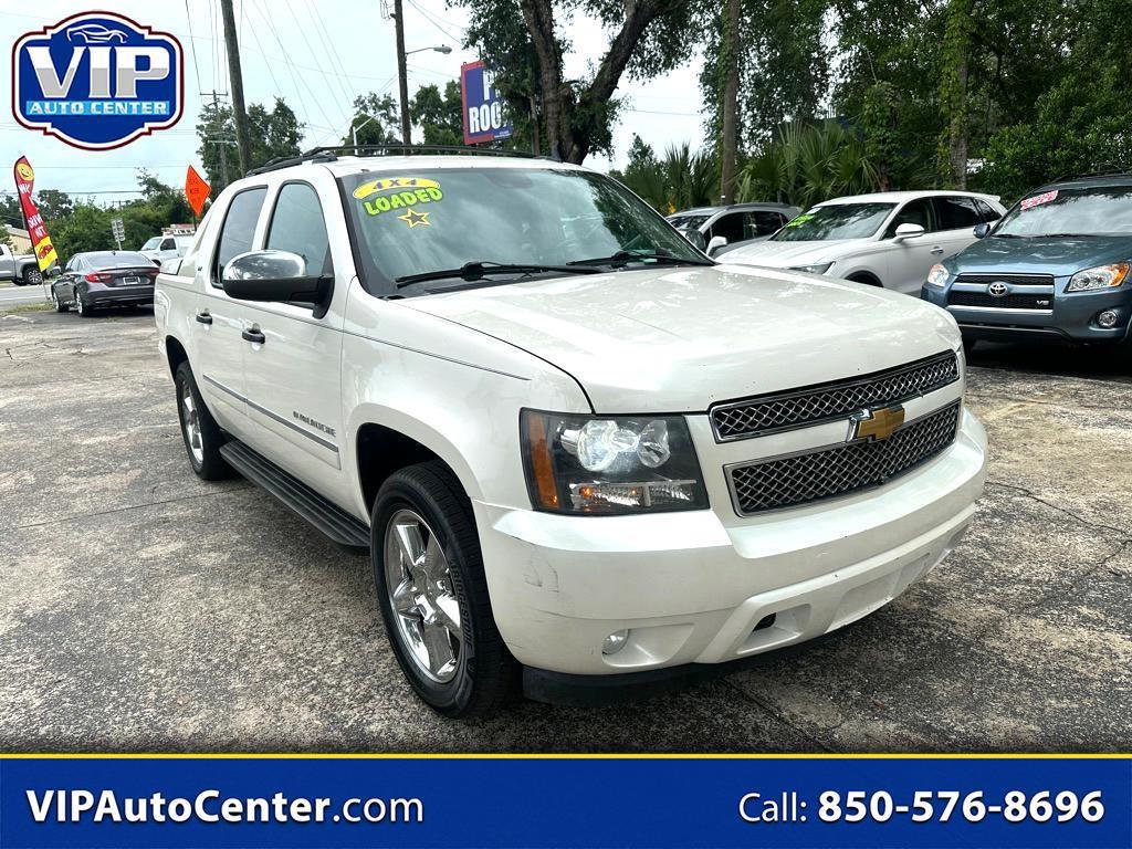 White 2012 Chevrolet Avalanche LTZ 4WD Pickup Truck Four-Wheel Drive Automatic