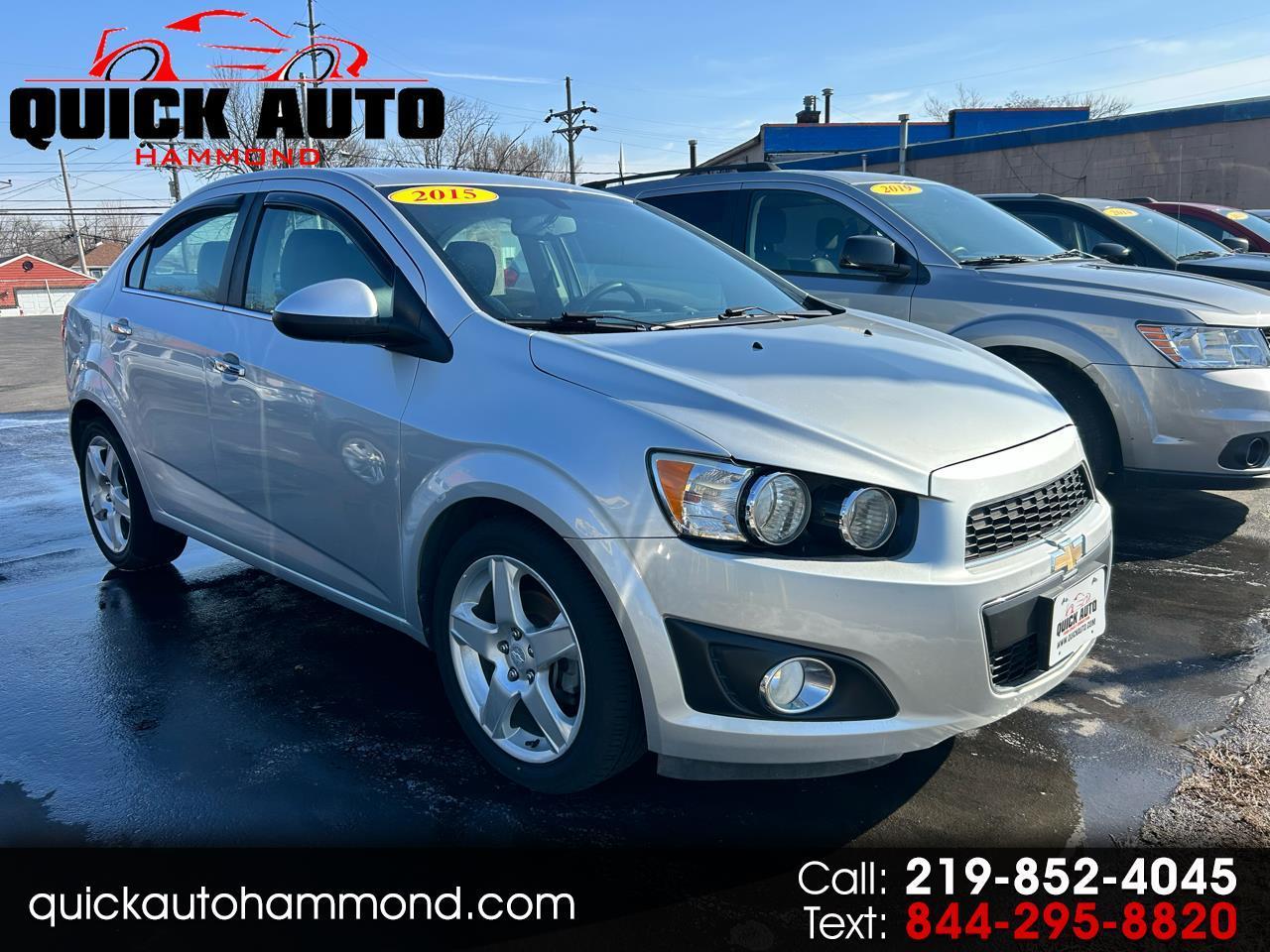 2015 Chevrolet Sonic 4dr Sdn Auto LTZ