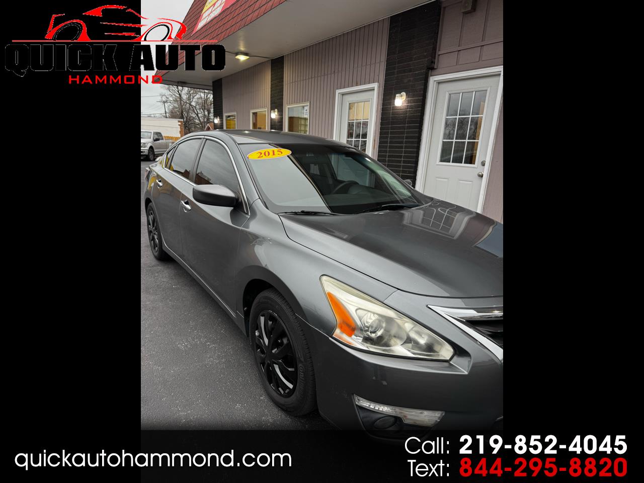 Nissan Altima 4dr Sdn I4 2.5 S 2015