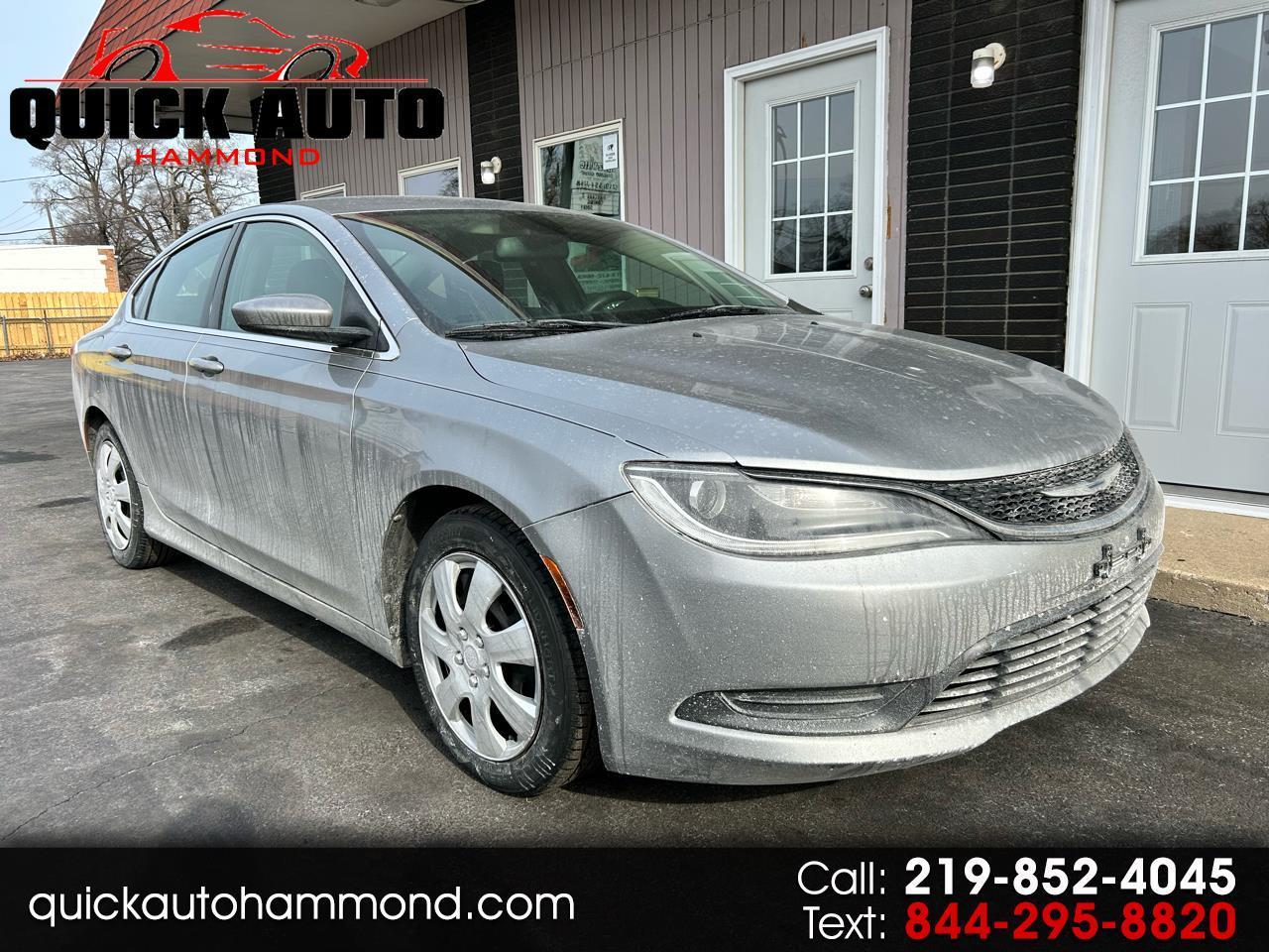 2016 Chrysler 200 4dr Sdn LX FWD