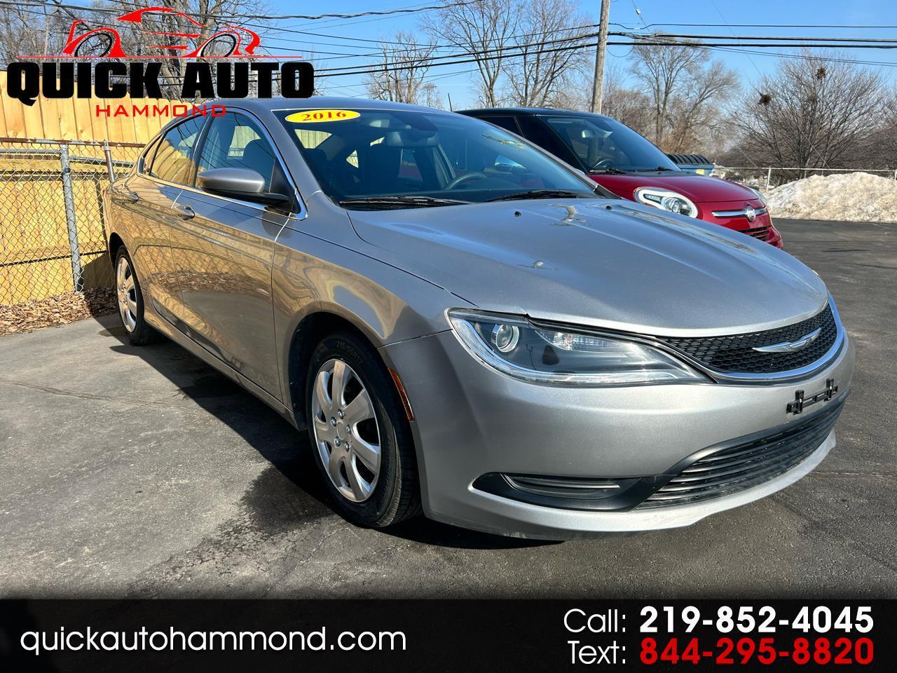 2016 Chrysler 200 4dr Sdn LX FWD