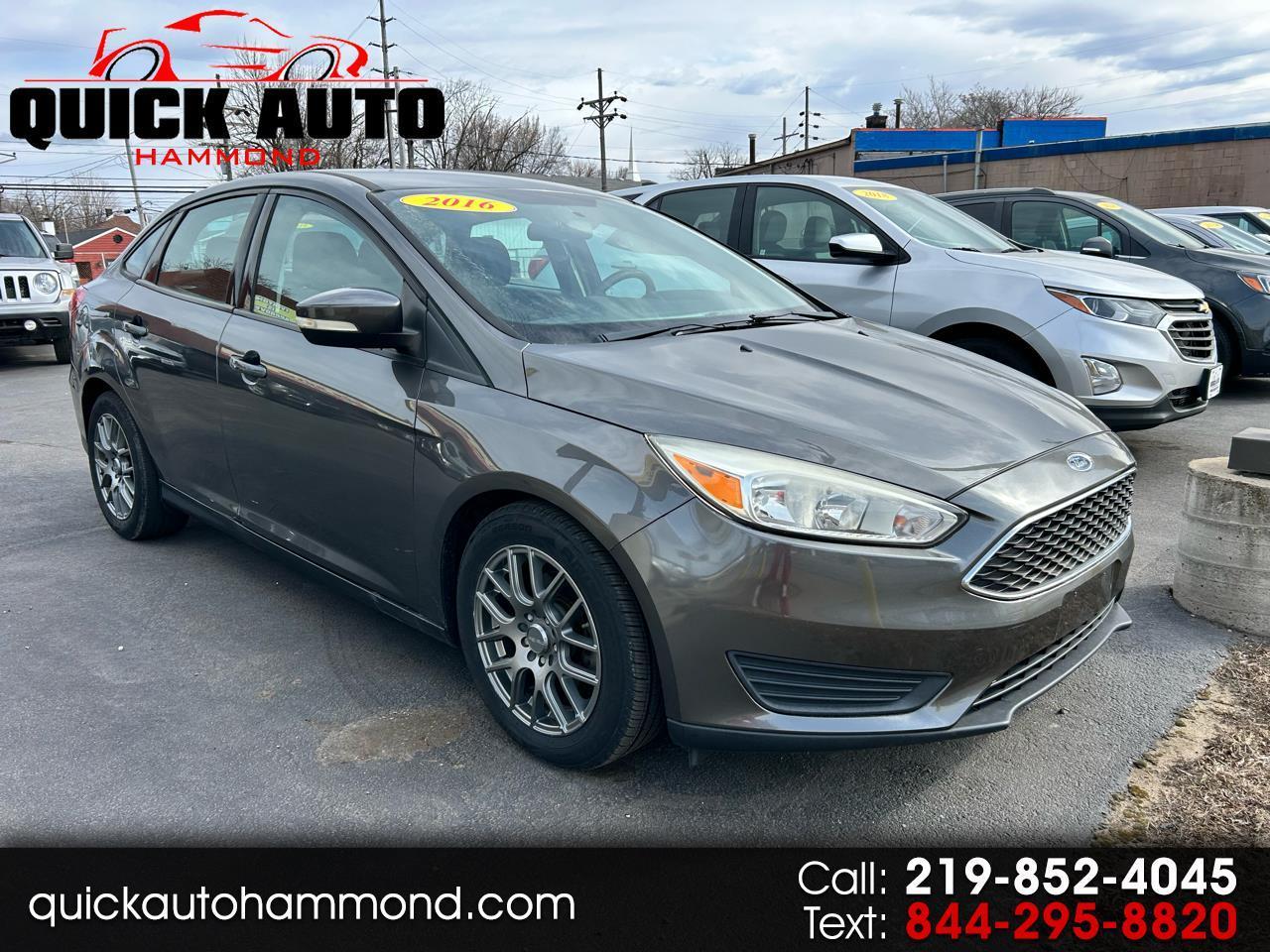 2016 Ford Focus 4dr Sdn SE