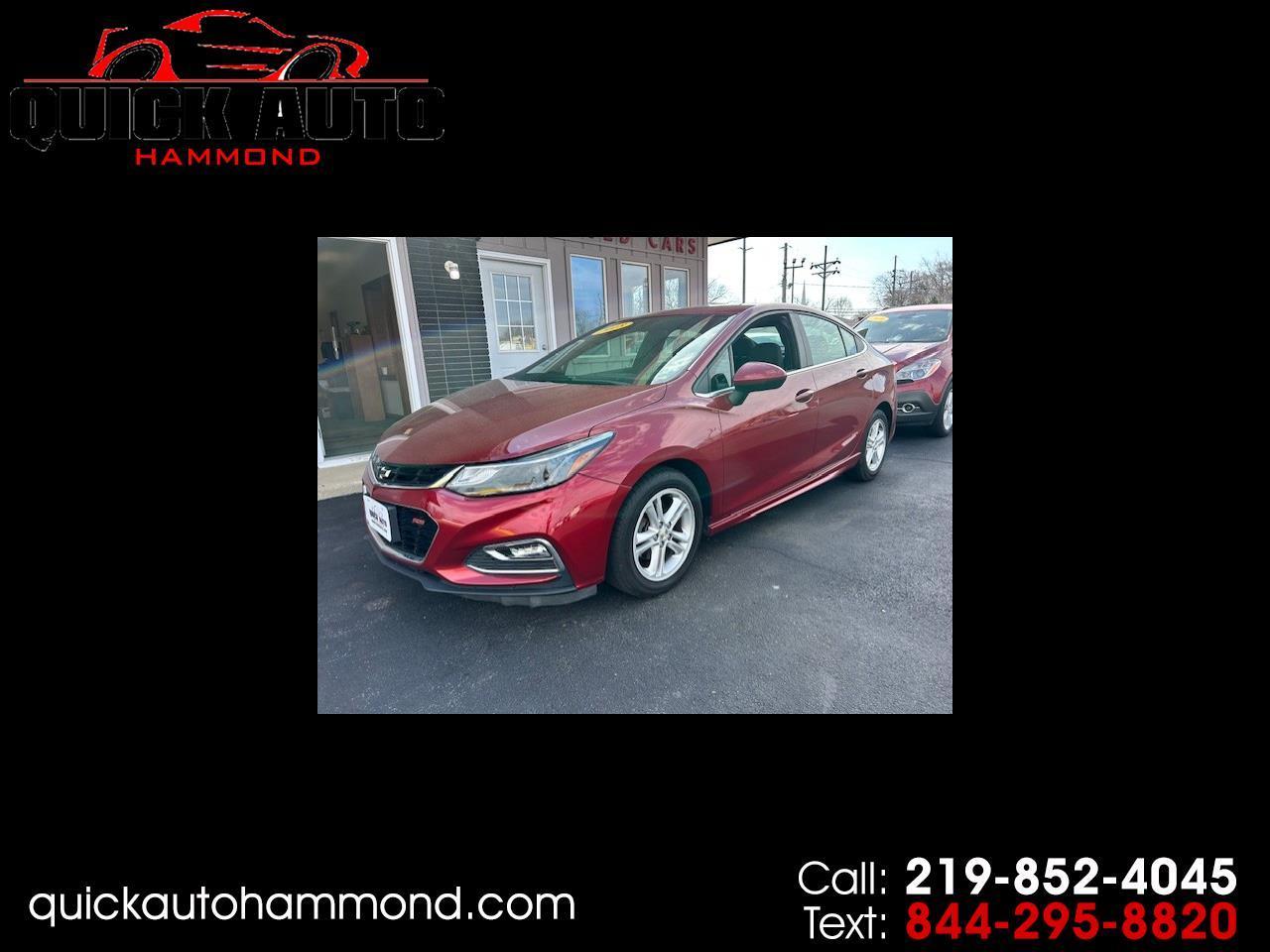 2018 Chevrolet Cruze 4dr Sdn 1.4L LT w/1SD