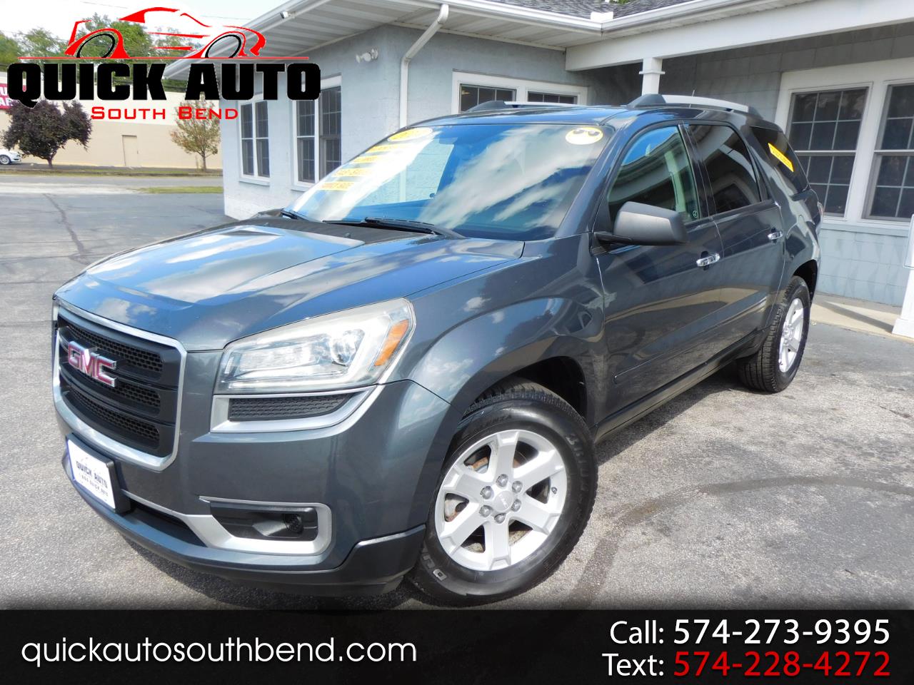 Used 2014 GMC Acadia AWD 4dr SLE1 for Sale in South Bend IN 46637 Quick
