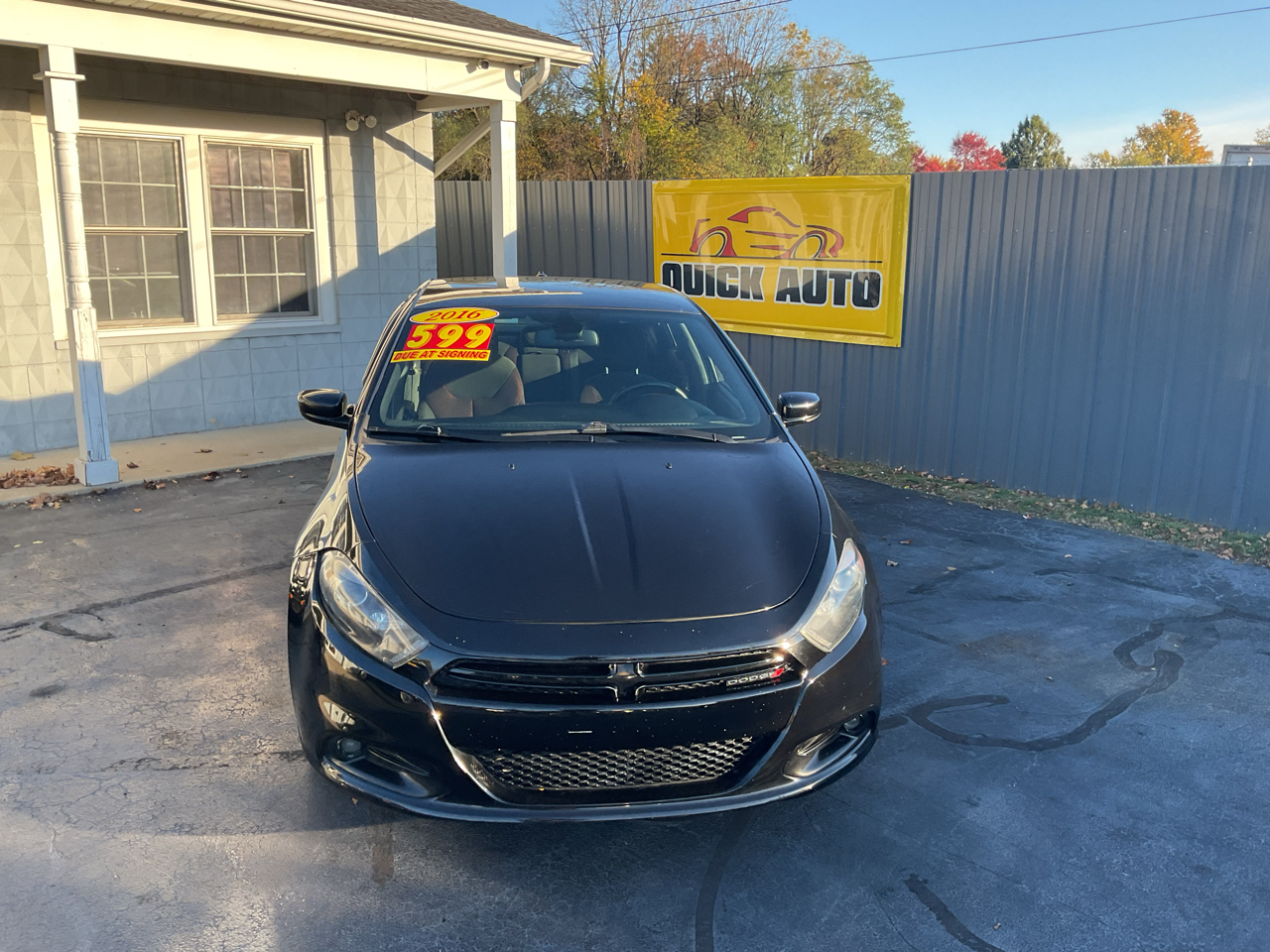 Dodge Dart 4dr Sdn SXT Sport Blacktop 2016 Dodge Dart 4dr Sdn SXT Sport Blacktop 2016