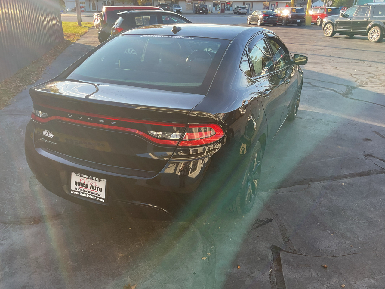 Dodge Dart 4dr Sdn SXT Sport Blacktop 2016 Dodge Dart 4dr Sdn SXT Sport Blacktop 2016