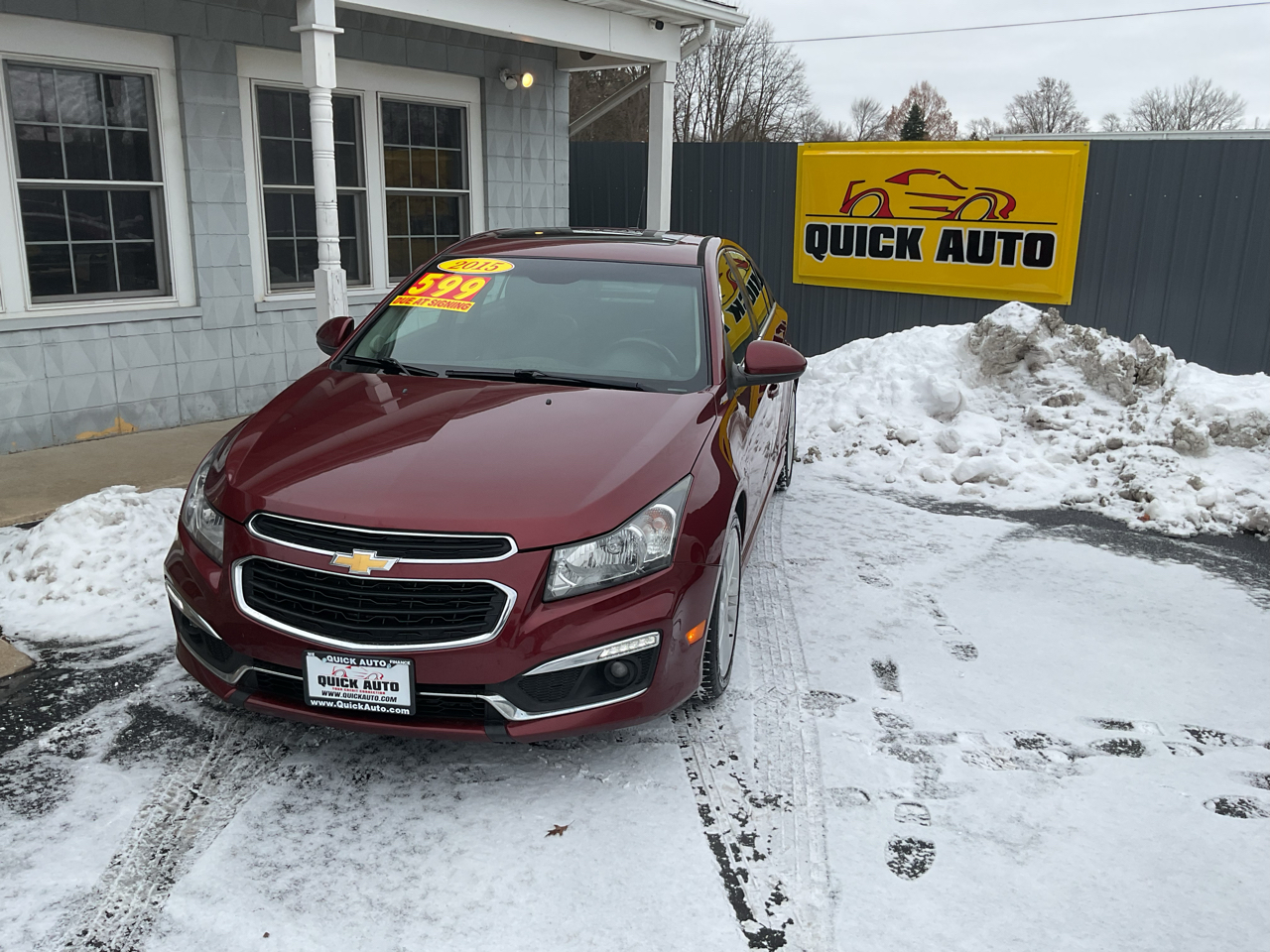 2015 Chevrolet Cruze 4dr Sdn Auto 2LT