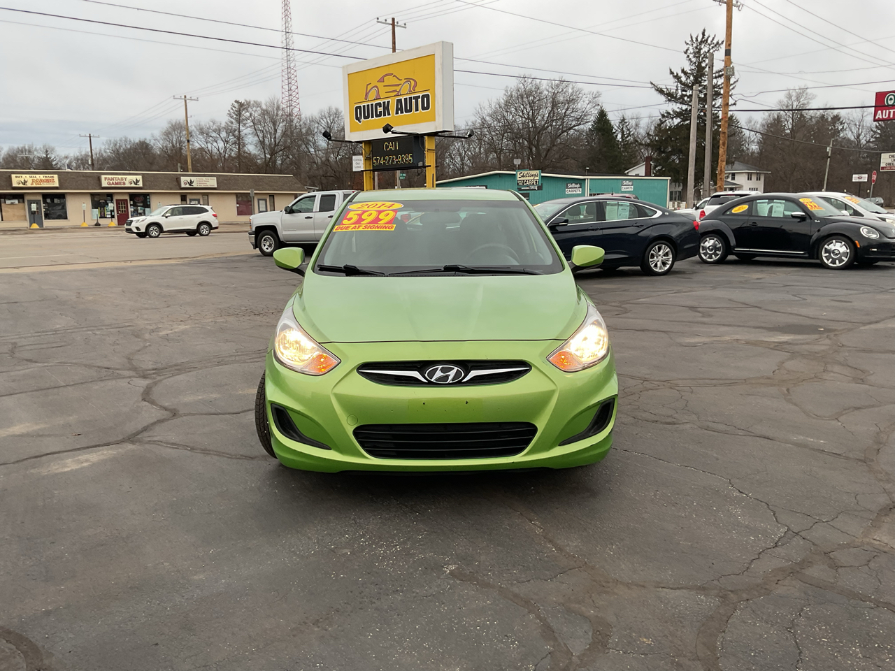 Hyundai Accent 5dr HB Auto GS 2014