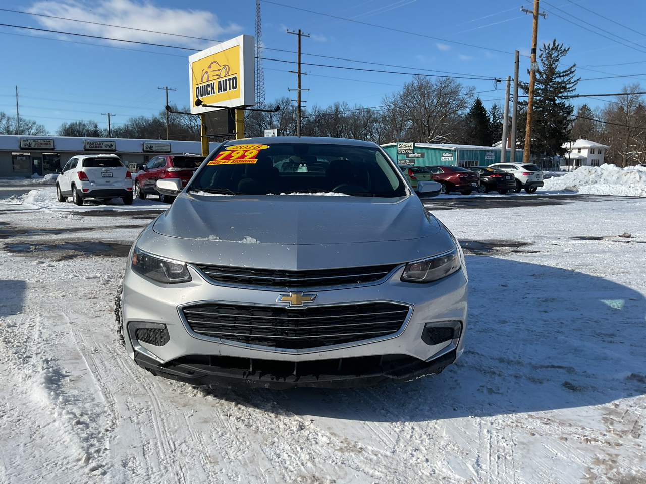 Chevrolet Malibu 4dr Sdn LT w/1LT 2018
