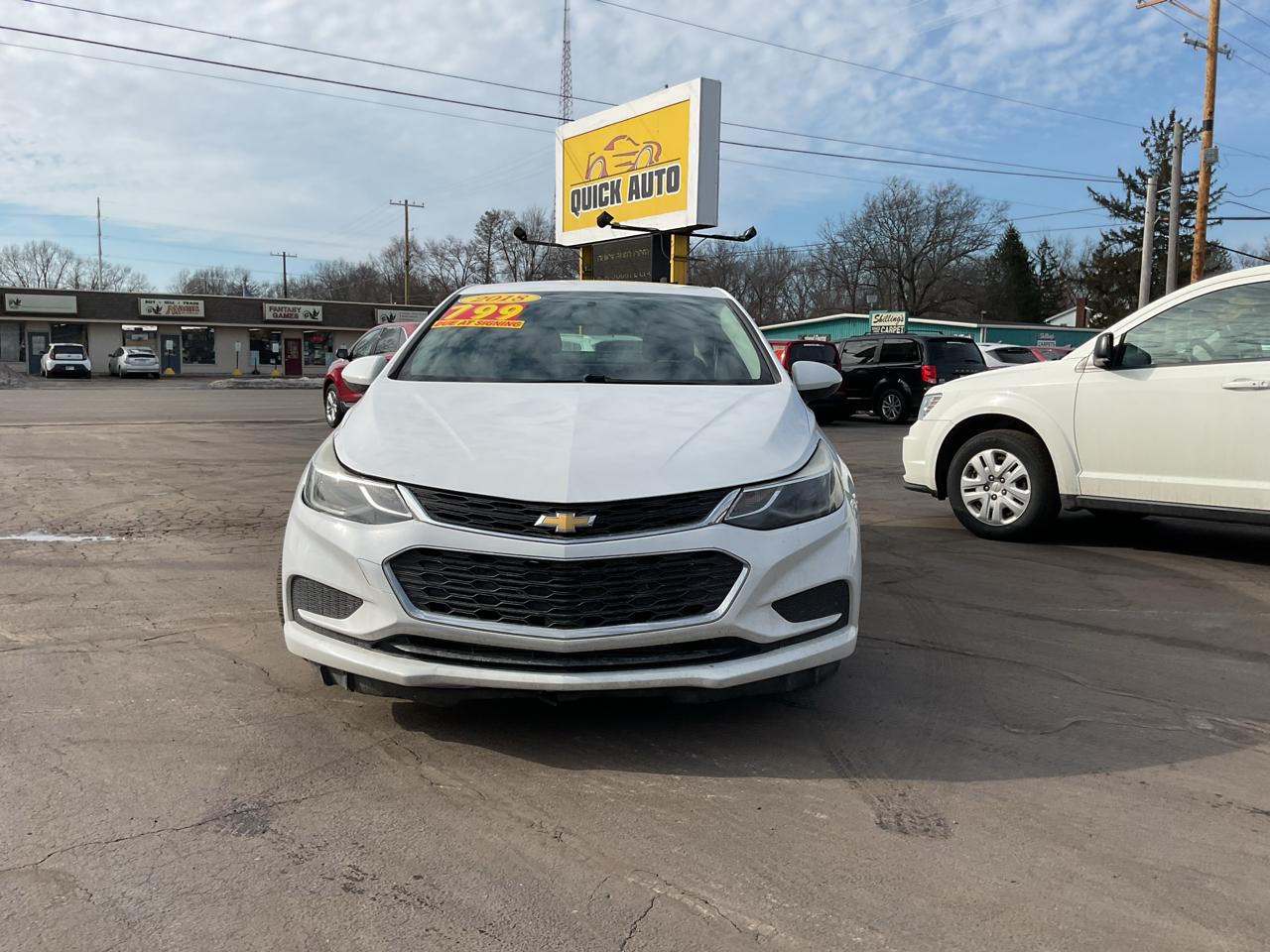 Chevrolet Cruze 4dr Sdn 1.4L LT w/1SD 2018