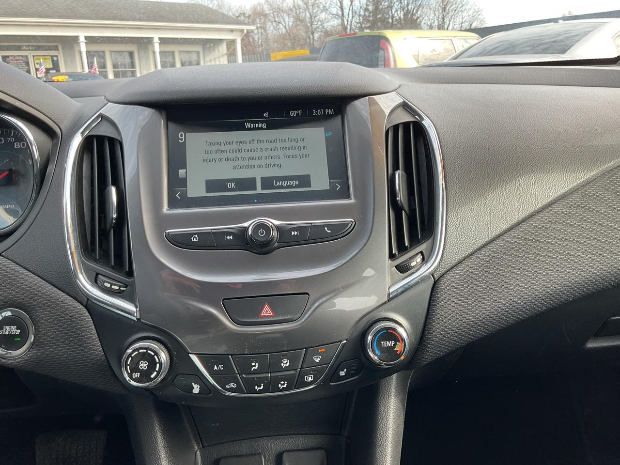 Chevrolet Cruze 4dr Sdn 1.4L LT w/1SD 2018