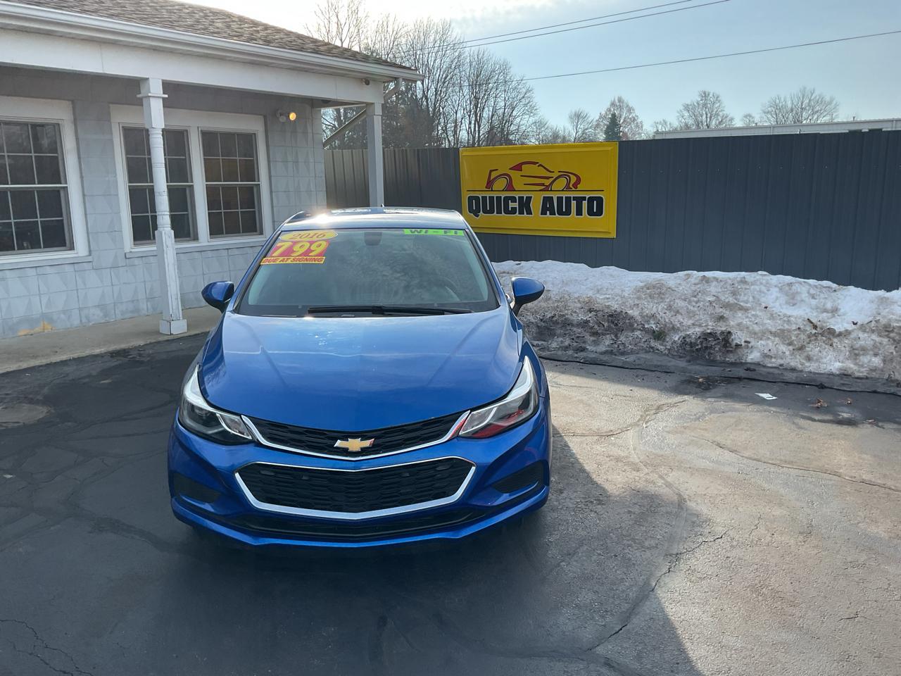 Chevrolet Cruze 4dr Sdn Auto LT 2016