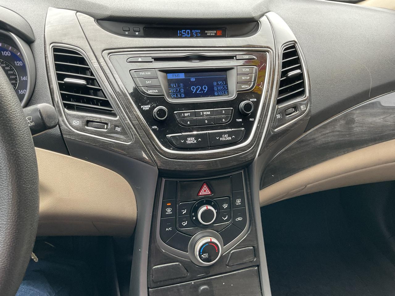 Hyundai Elantra 4dr Sdn Auto SE (Ulsan Plant) 2016