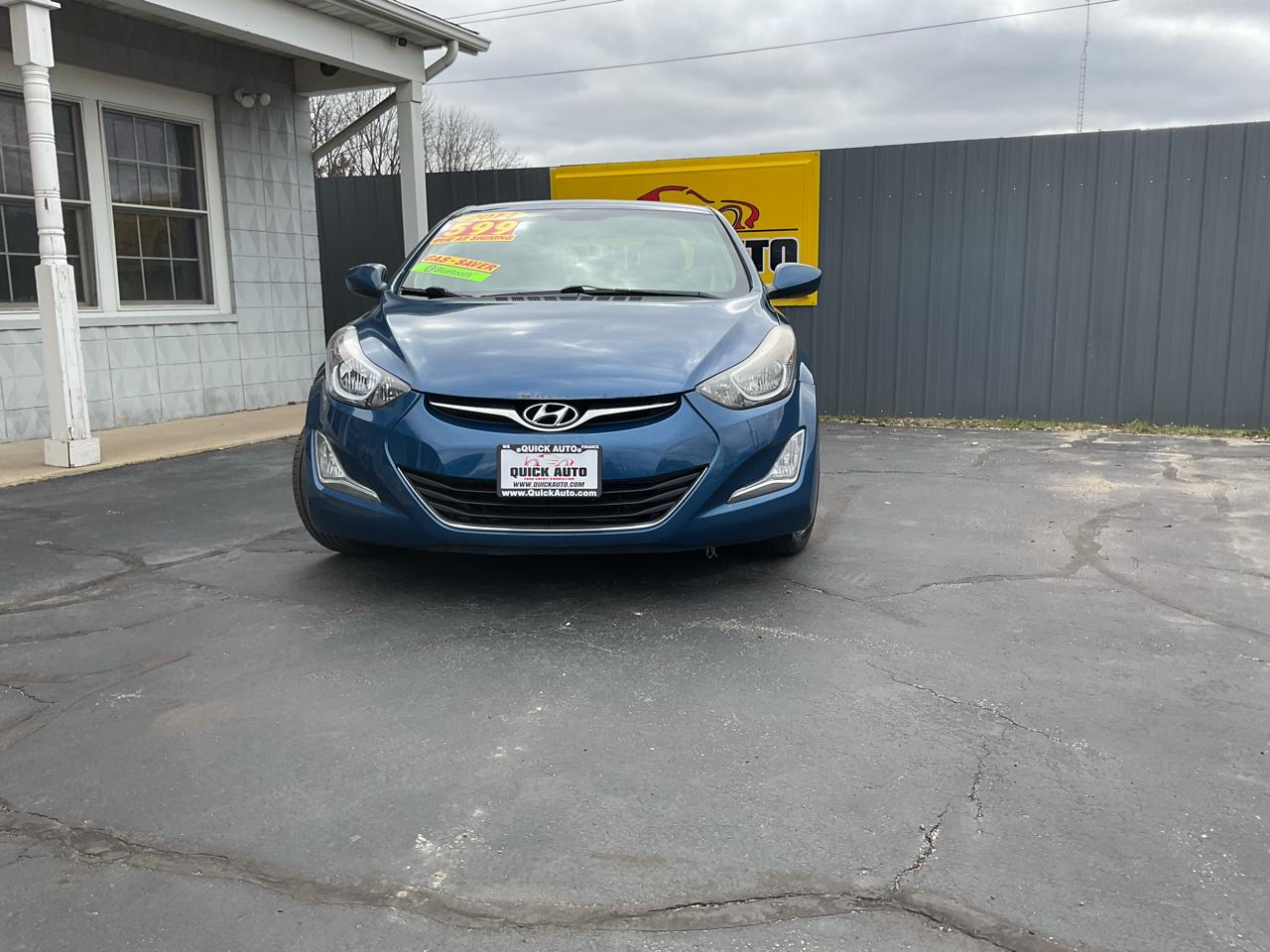 Hyundai Elantra 4dr Sdn Auto SE (Ulsan Plant) 2014