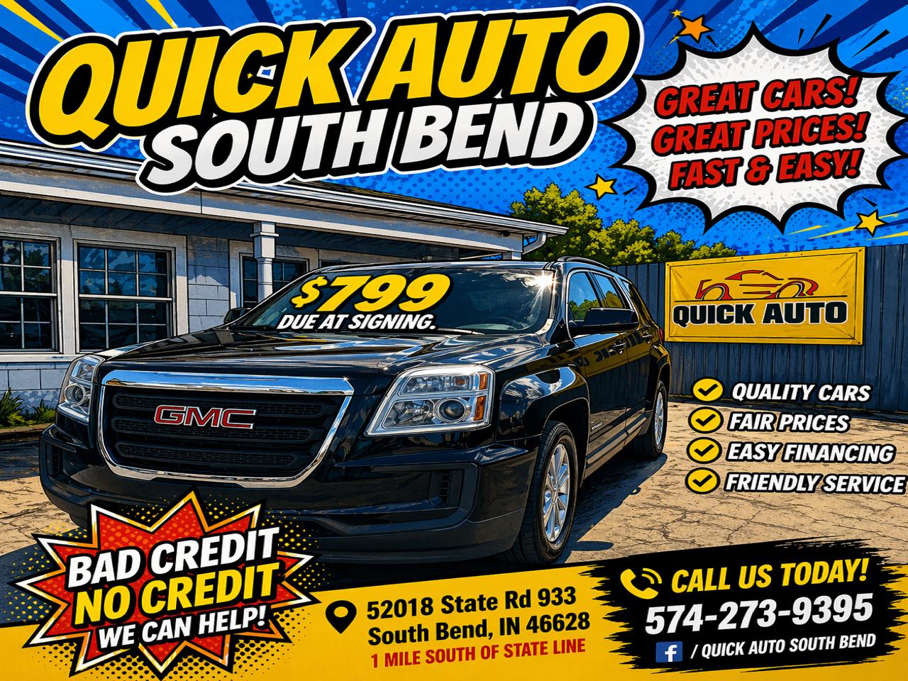 2017 GMC Terrain FWD 4dr SLE w/SLE-1