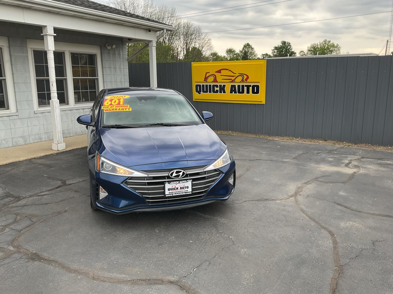 Hyundai Elantra SEL IVT 2020