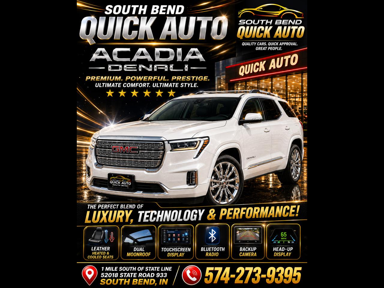 GMC Acadia AWD 4dr Denali 2014