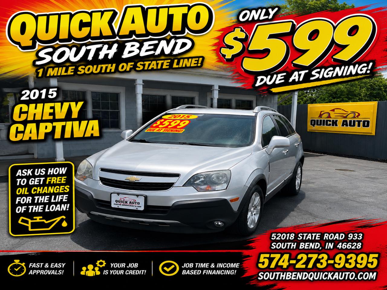 Chevrolet Captiva Sport Fleet FWD 4dr LS w/2LS 2015