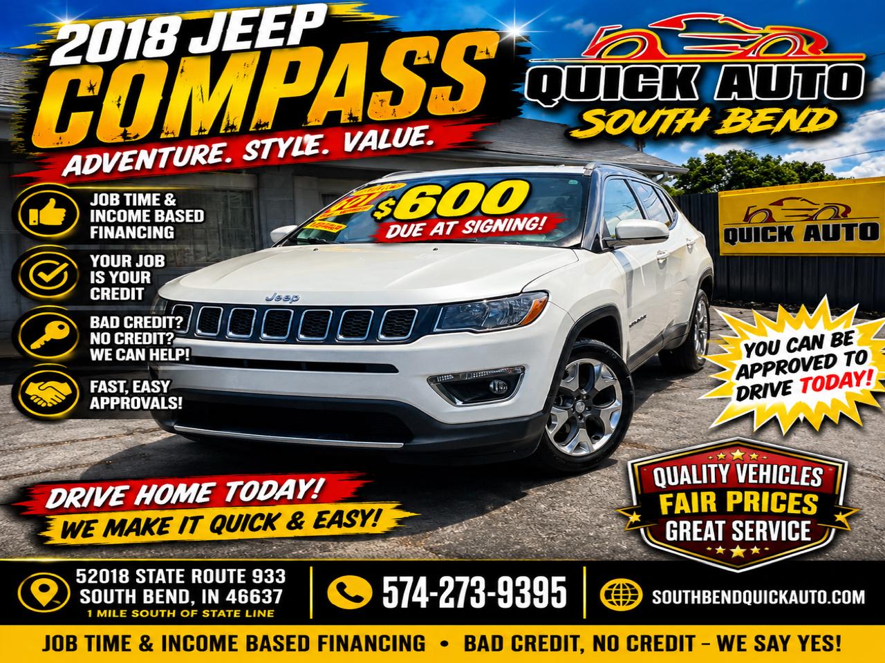 Jeep Compass Limited 4x4 2018