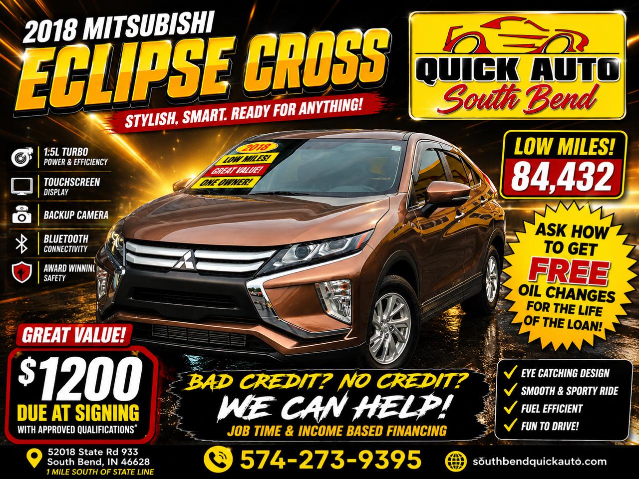 Mitsubishi Eclipse Cross ES FWD 2018