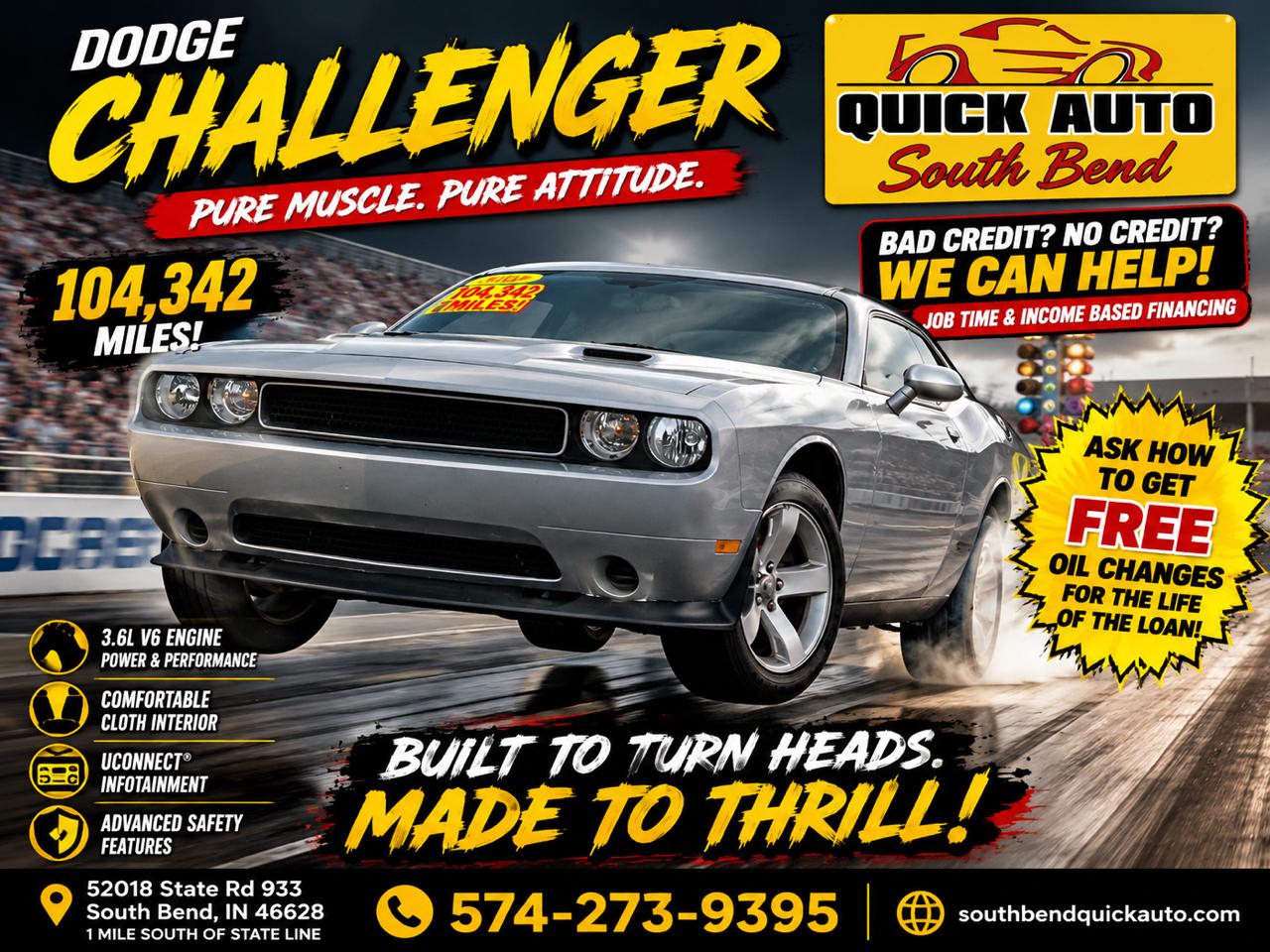 Dodge Challenger 2dr Cpe SXT 2014