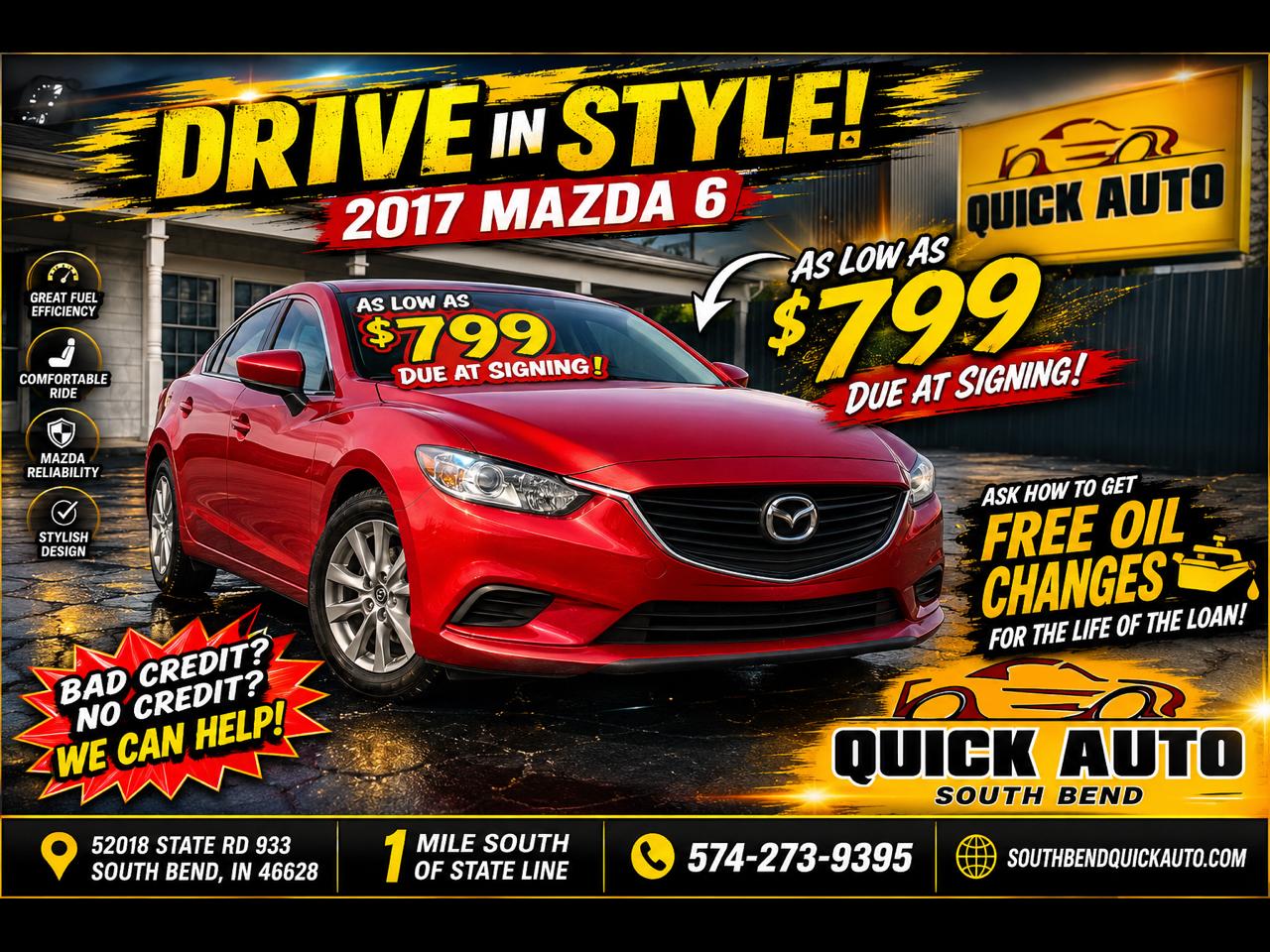 Mazda MAZDA6 Sport Auto 2017