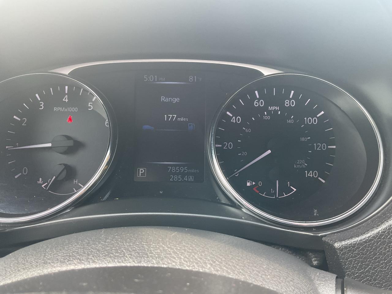 Nissan Rogue FWD 4dr SV 2016