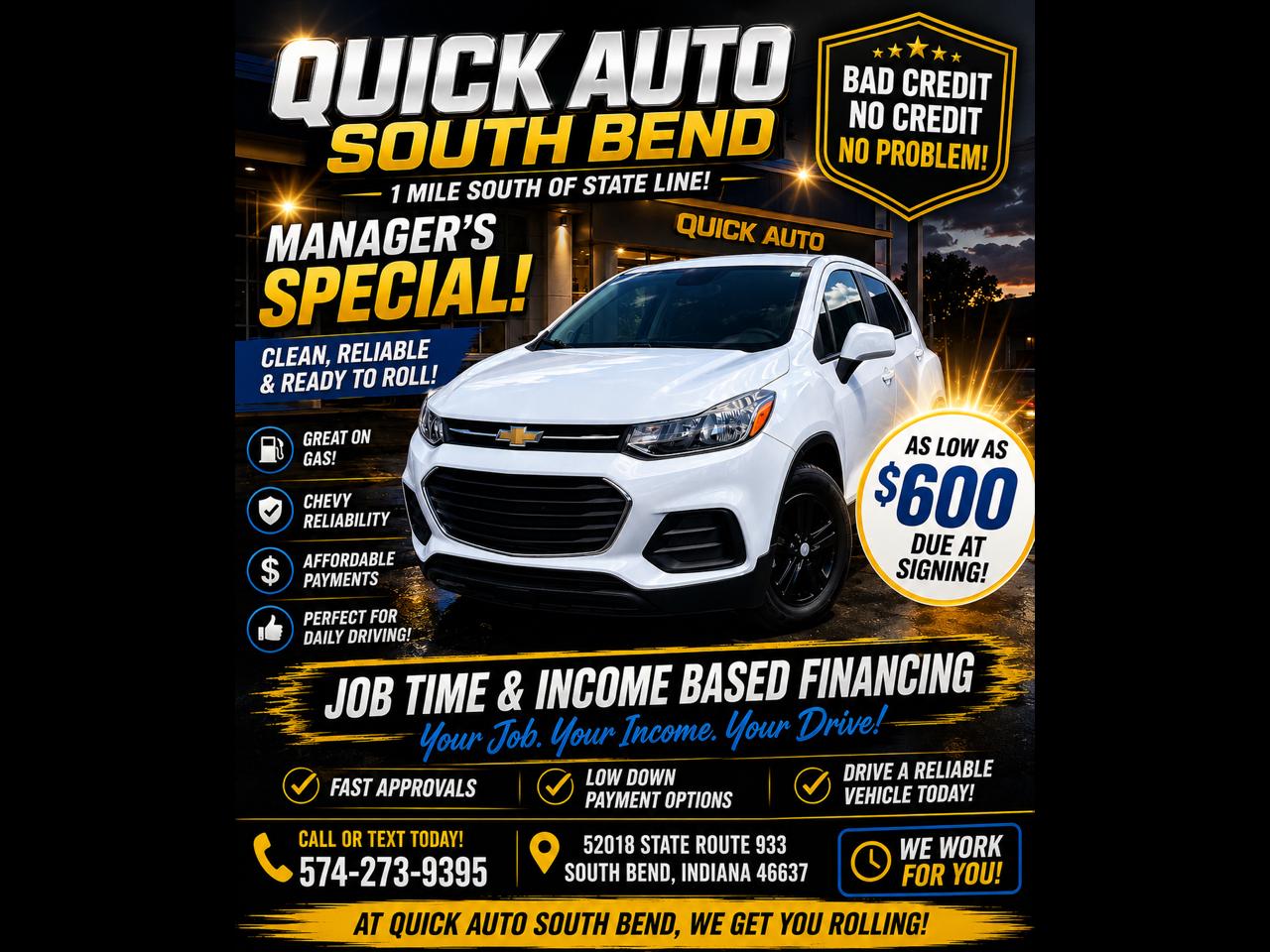 Chevrolet Trax FWD 4dr LS 2020