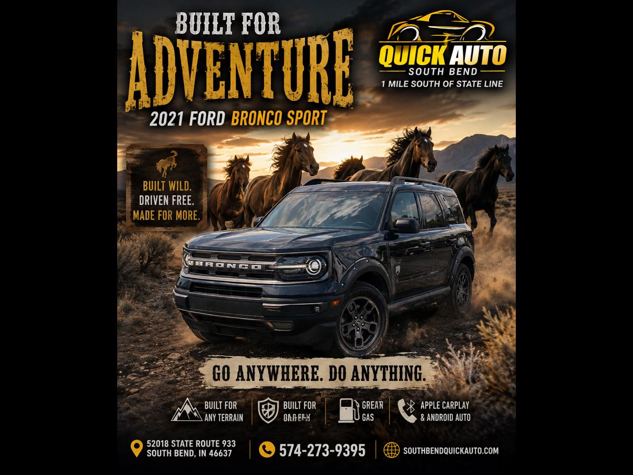 Ford Bronco Sport Big Bend 4x4 2021