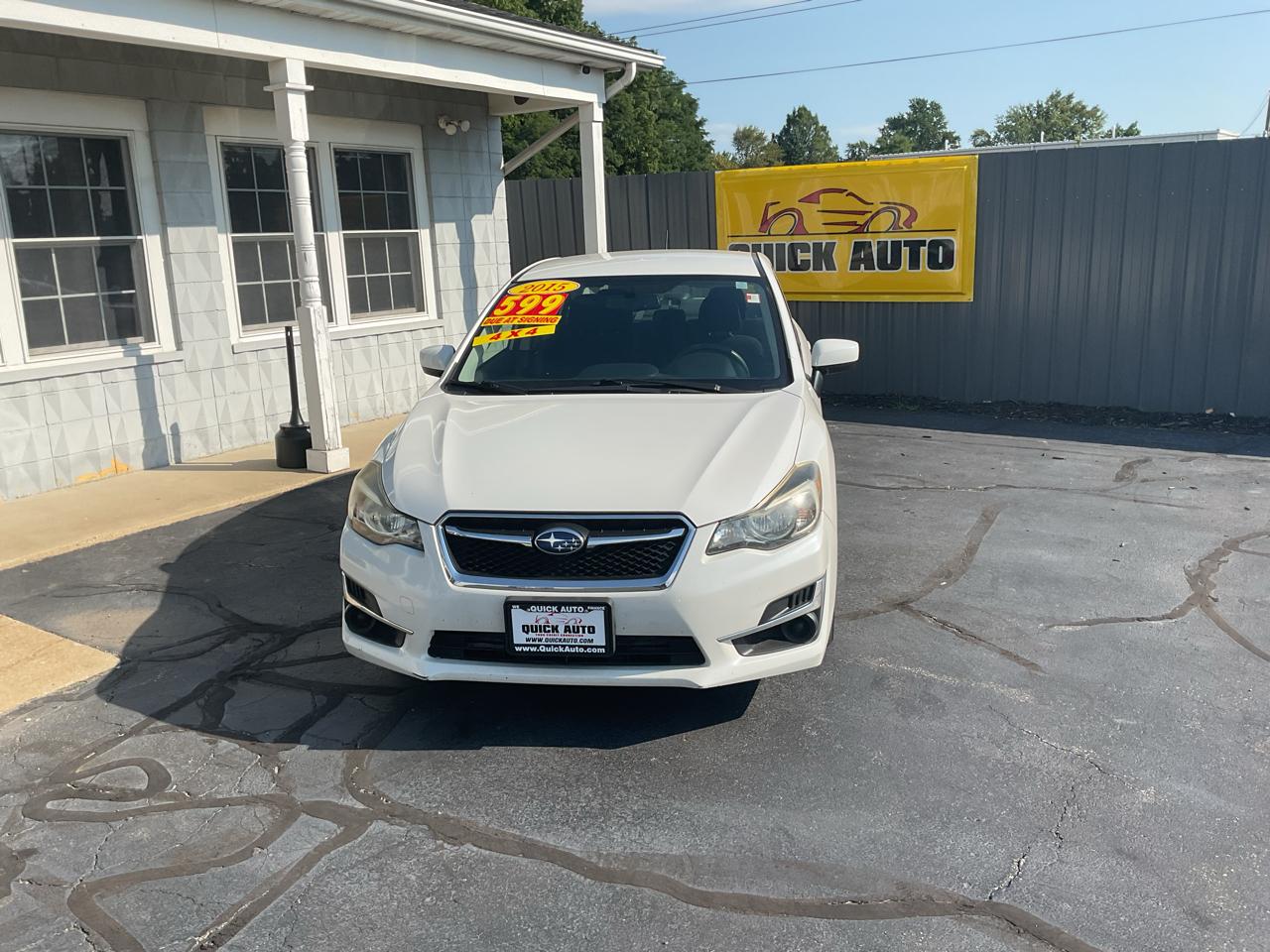 Subaru Impreza Sedan 4dr CVT 2.0i Premium 2015