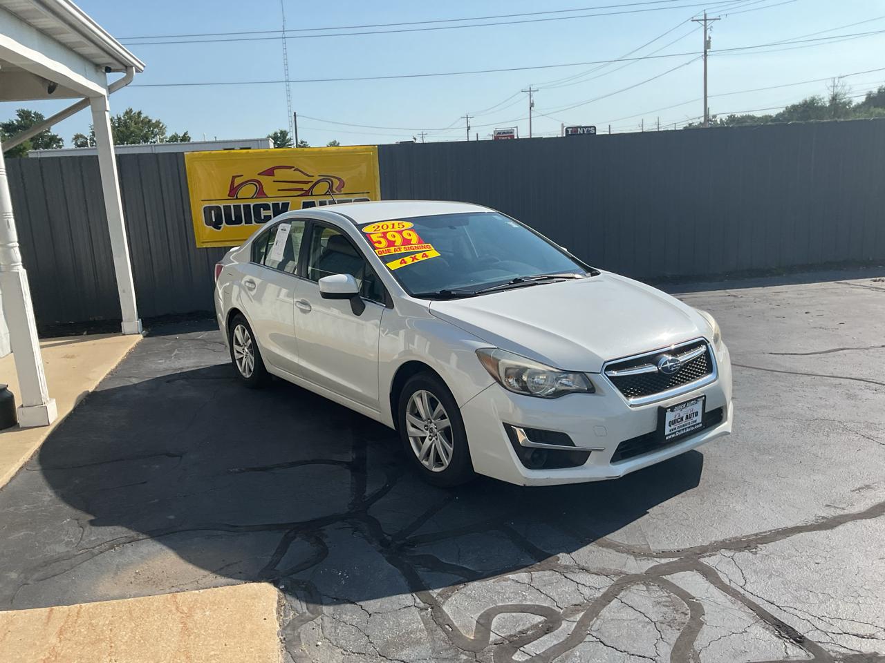 Subaru Impreza Sedan 4dr CVT 2.0i Premium 2015
