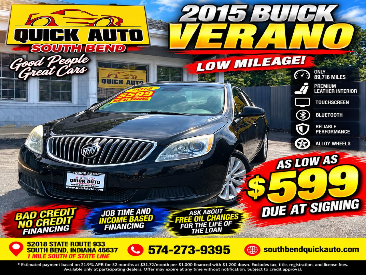 Buick Verano 4dr Sdn w/1SD 2015
