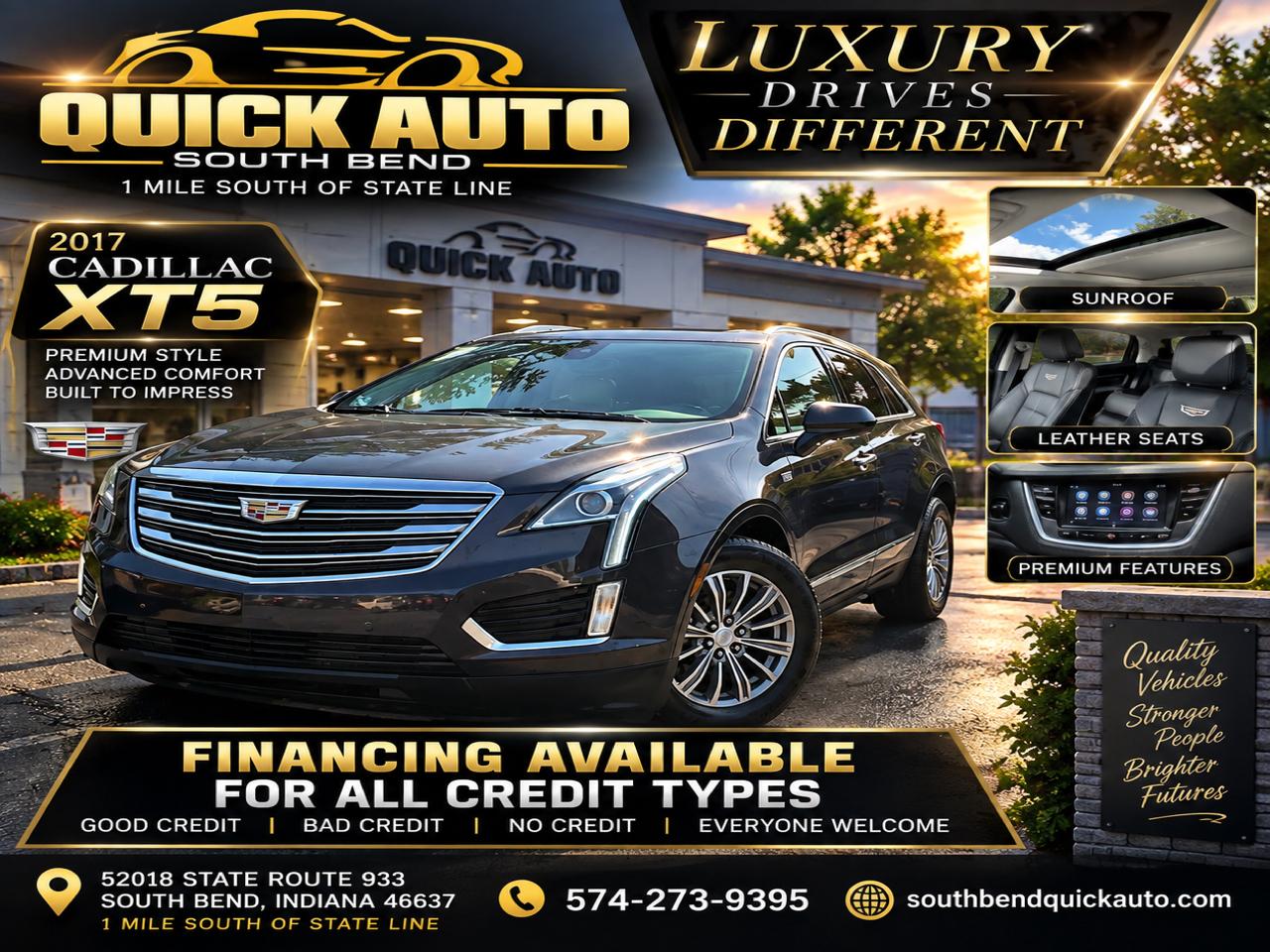 Cadillac XT5 FWD 4dr Luxury 2017