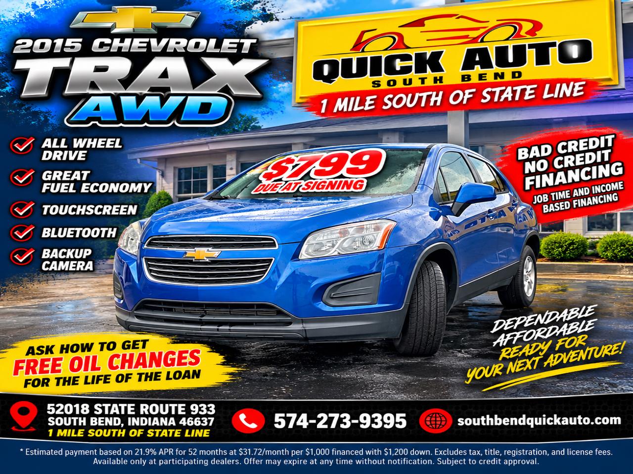 Chevrolet Trax AWD 4dr LS w/1LS 2016