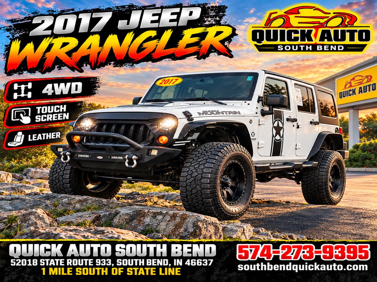 Jeep Wrangler Unlimited 4WD 4dr Smoky Mountain *Ltd Avail* 2017