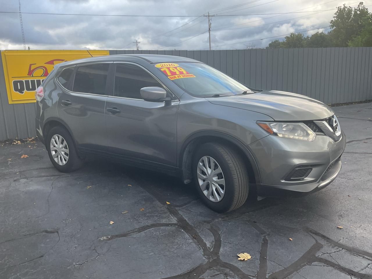Nissan Rogue FWD 4dr S 2016