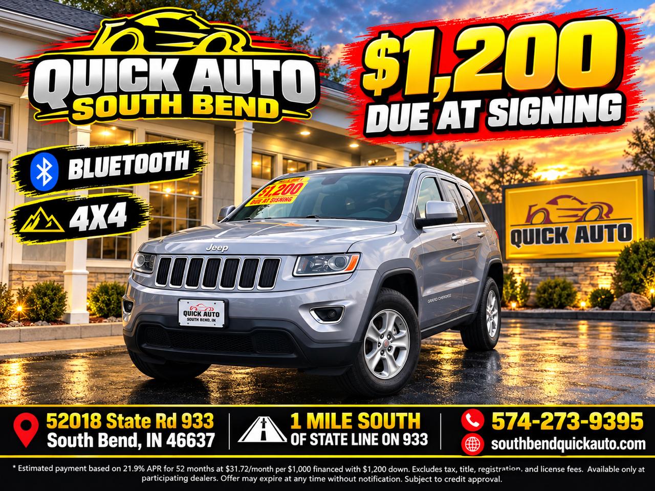Jeep Grand Cherokee 4WD 4dr Laredo 2015