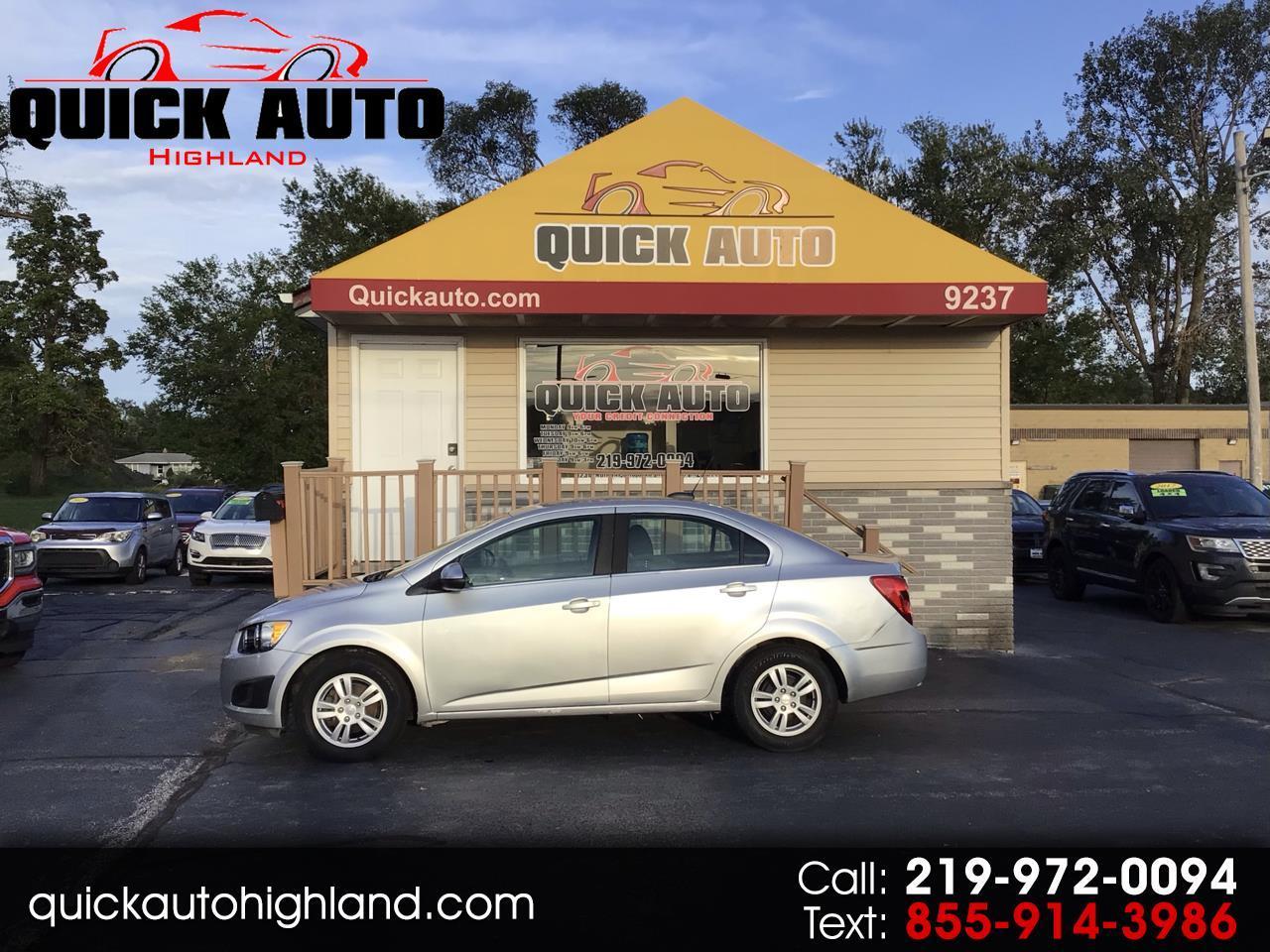2015 Chevrolet Sonic 4dr Sdn Auto LT