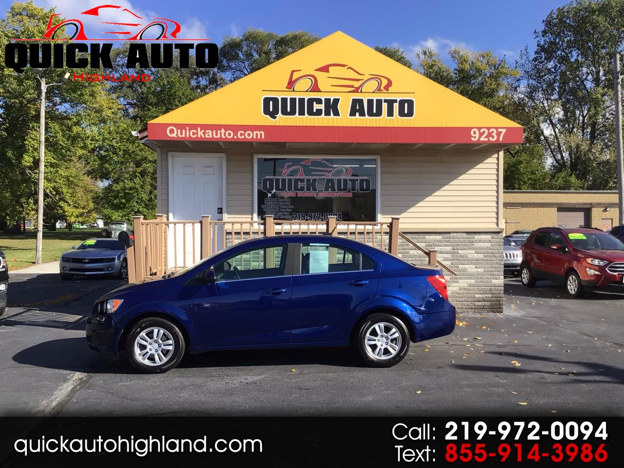 2014 Chevrolet Sonic 4dr Sdn Auto LT