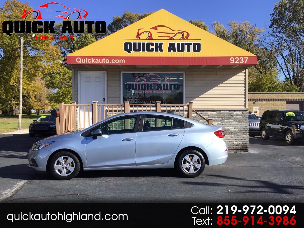 2018 Chevrolet Cruze 4dr Sdn 1.4L LS w/1SB