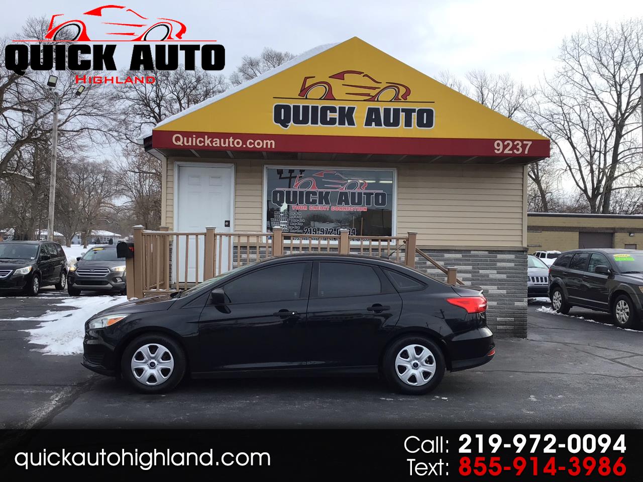 2015 Ford Focus 4dr Sdn S