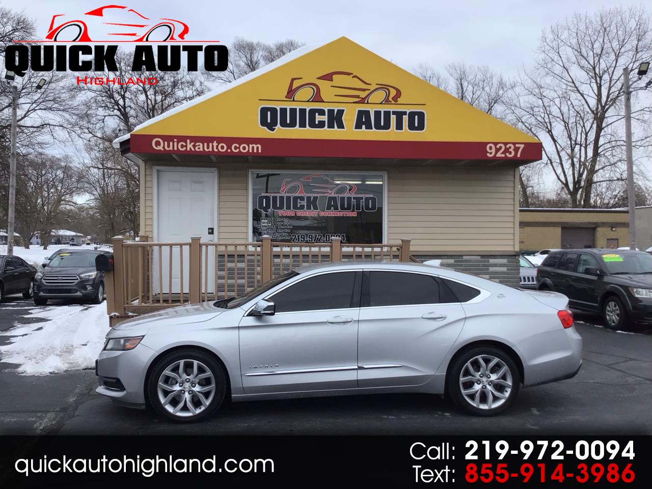 2018 Chevrolet Impala 4dr Sdn Premier w/2LZ